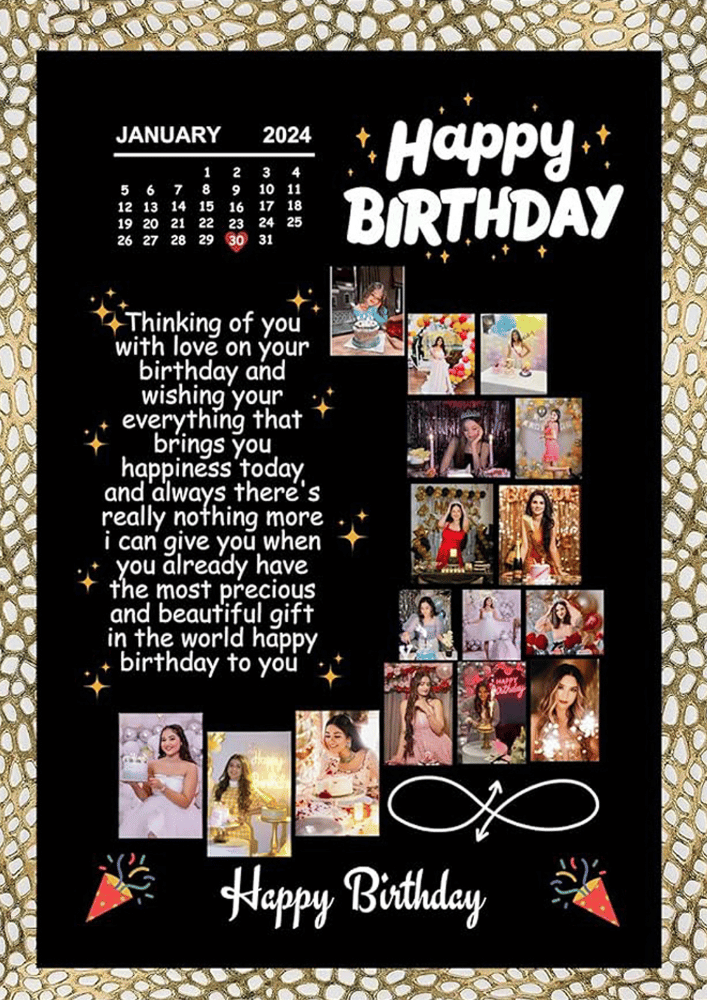 calendar photo frame